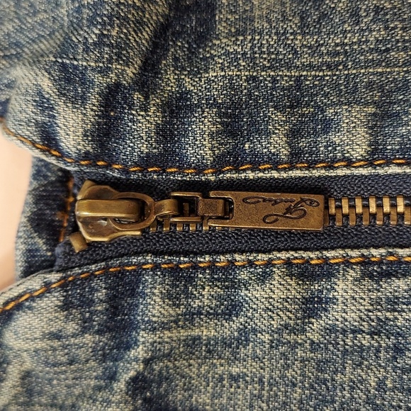 FUBU Classic Blue Denim Rumper - Picture 9 of 11